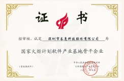 米兰体育入选“国家火炬计划软件产业基地骨干企业”