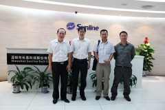 深圳市科工贸信委伍源超处长一行参观考察米兰体育